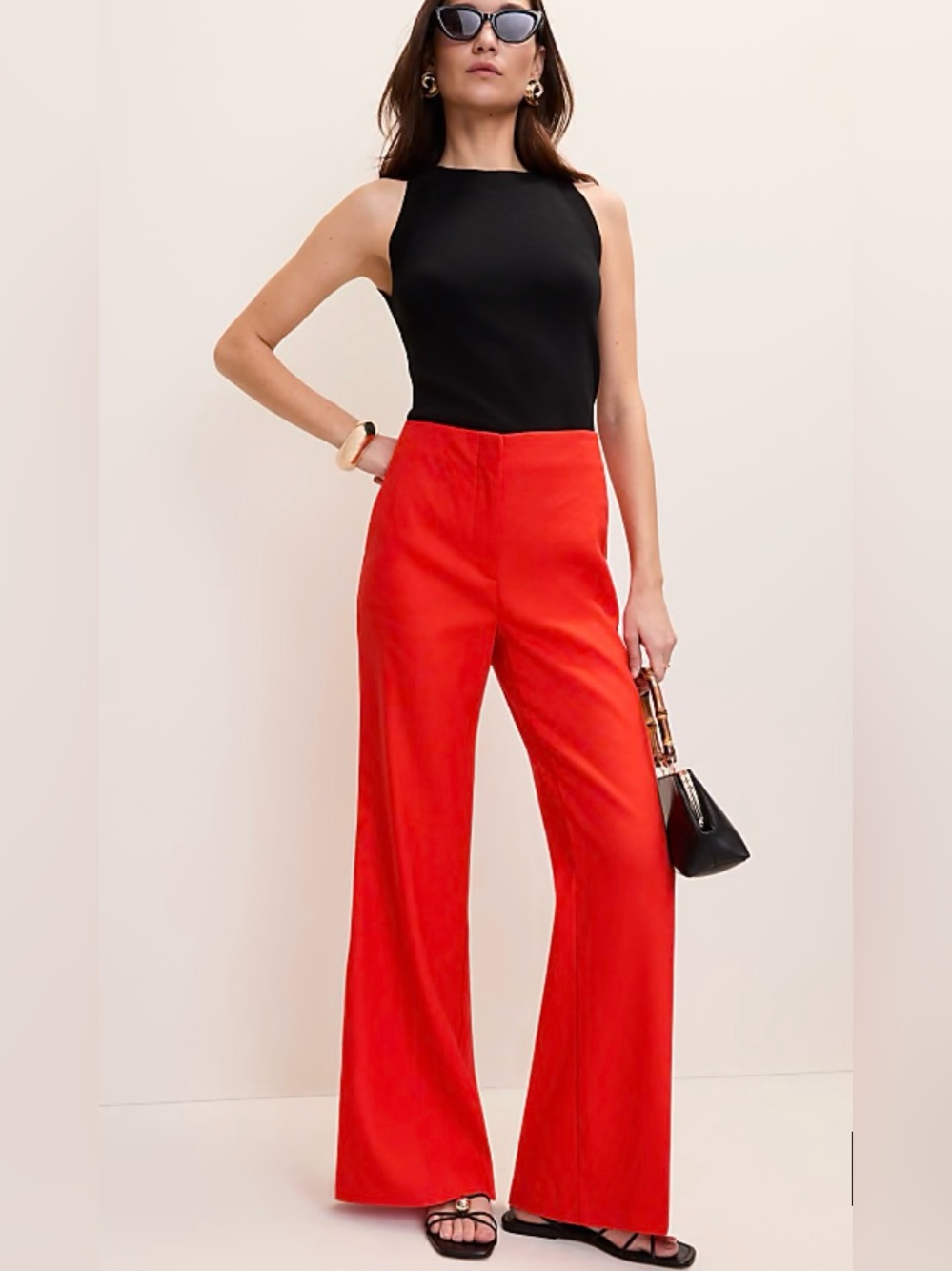 Ann Taylor Linen Trouser